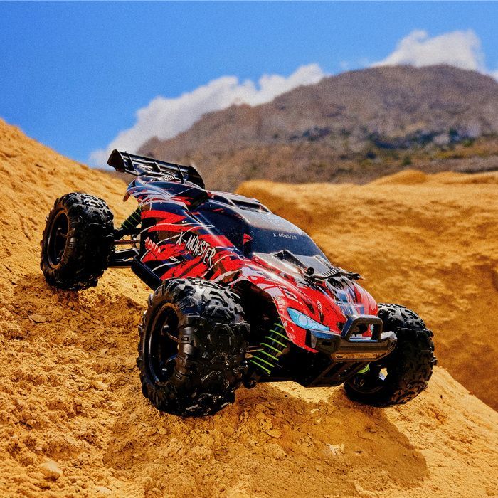 OVERMAX X-Monster 3.5 - RC-auto met afstandsbediening - 30 km/u - schaal 1:18 - 40 minuten - bereik 100 m - 4x4 training