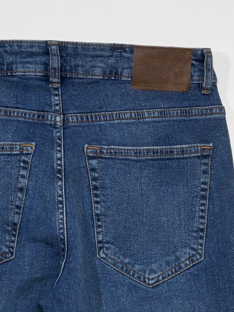 Calça jeans slim - tamanho 32 - azul