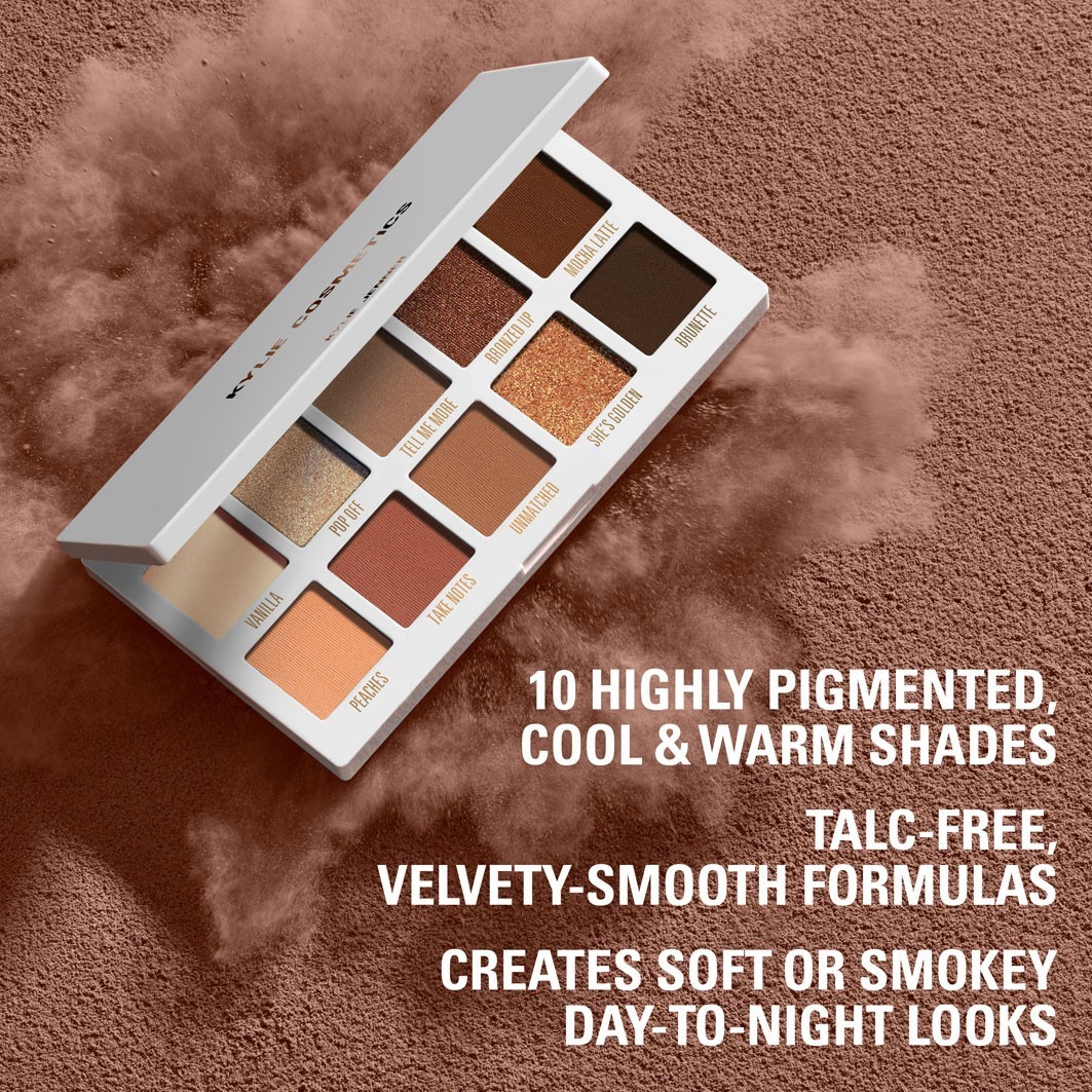 KYLIE COSMETICS acu ēnu palete “Kyshadow Bronze” – 16 g
