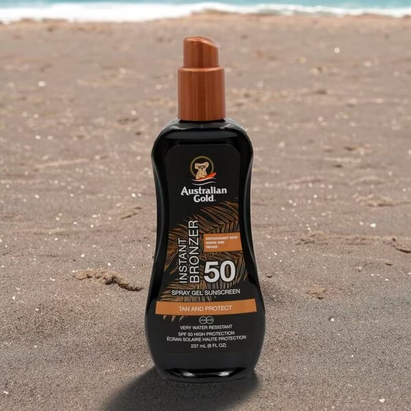 Sprejový gél s bronzerom Australian Gold SPF50 237 ml