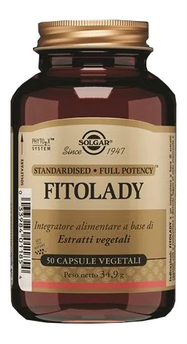 SOLGAR Fitolady 50 pflanzliche Kapseln für den Menstruationszyklus und die Wechseljahre