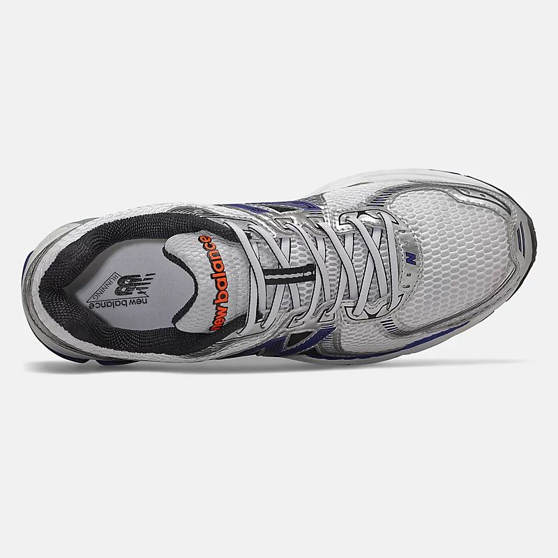 Men's 860V2 - White with Team Royal Logo
