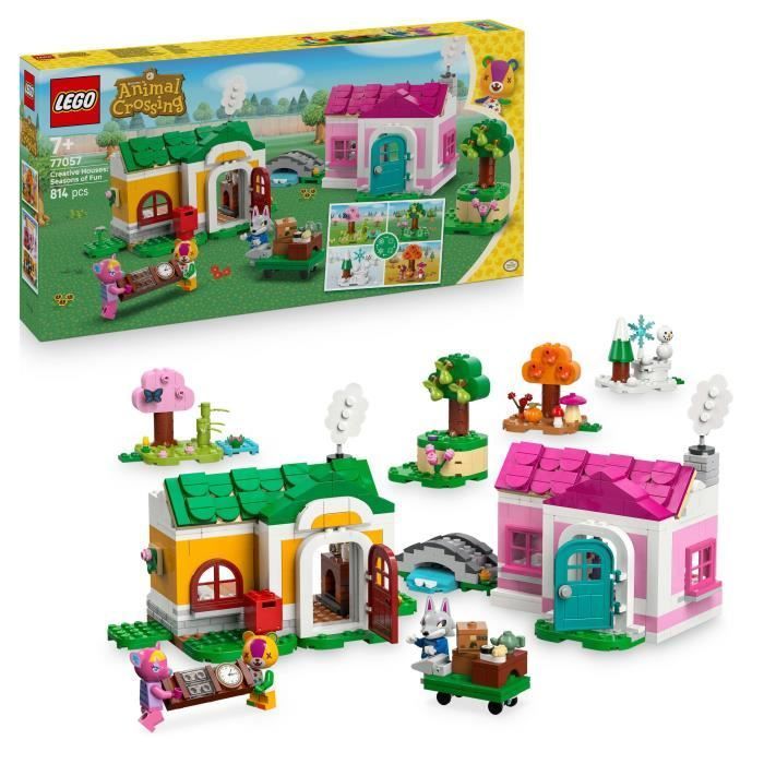 LEGO Animal Crossing 77057 Creative Homes: Seasonal Adventures - Toy for ages 7+