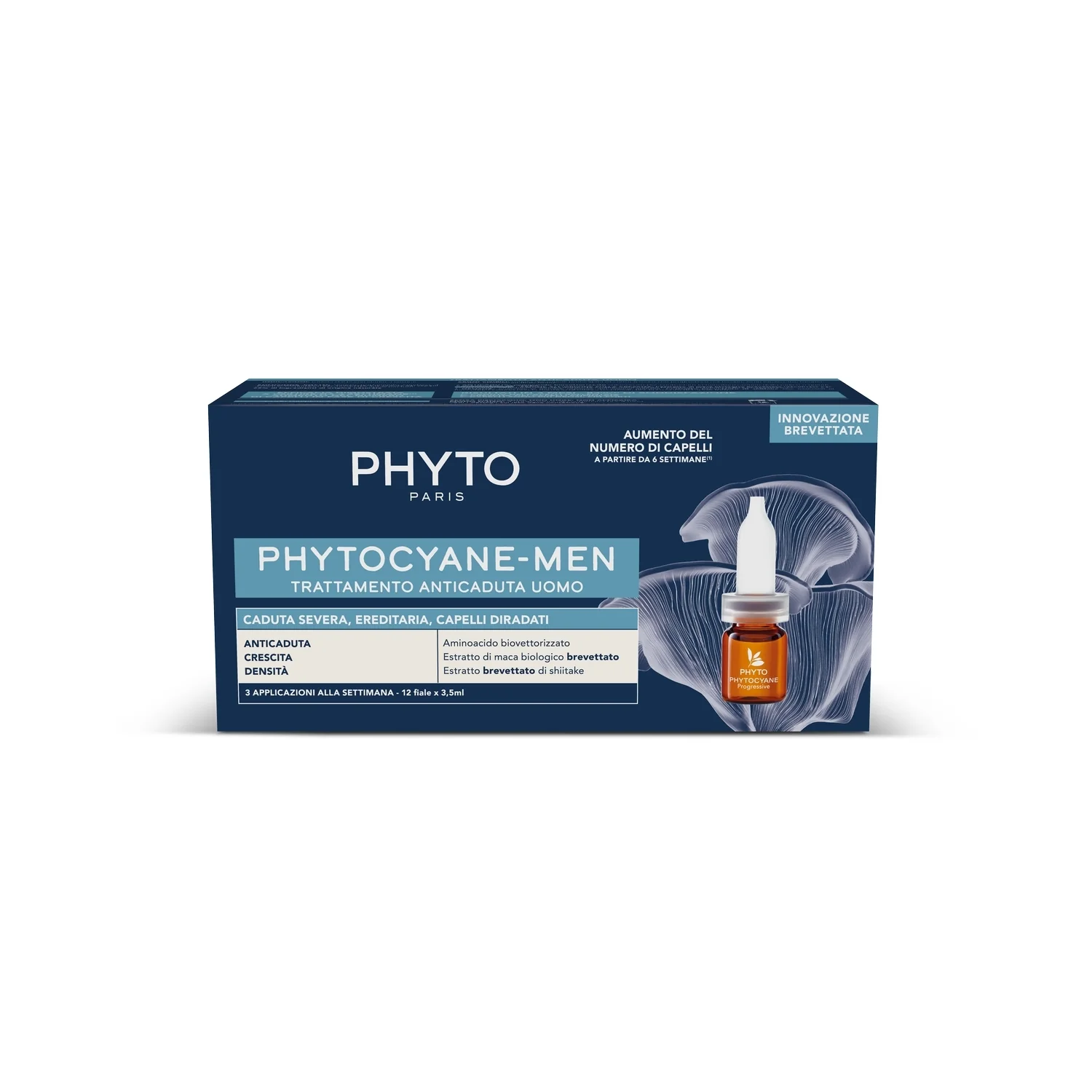 Trattamenti Specifici Phytocyane-Men Trattamento Anticaduta Uomo - Trattamento Anticaduta Capelli, Trattamento per Capelli
