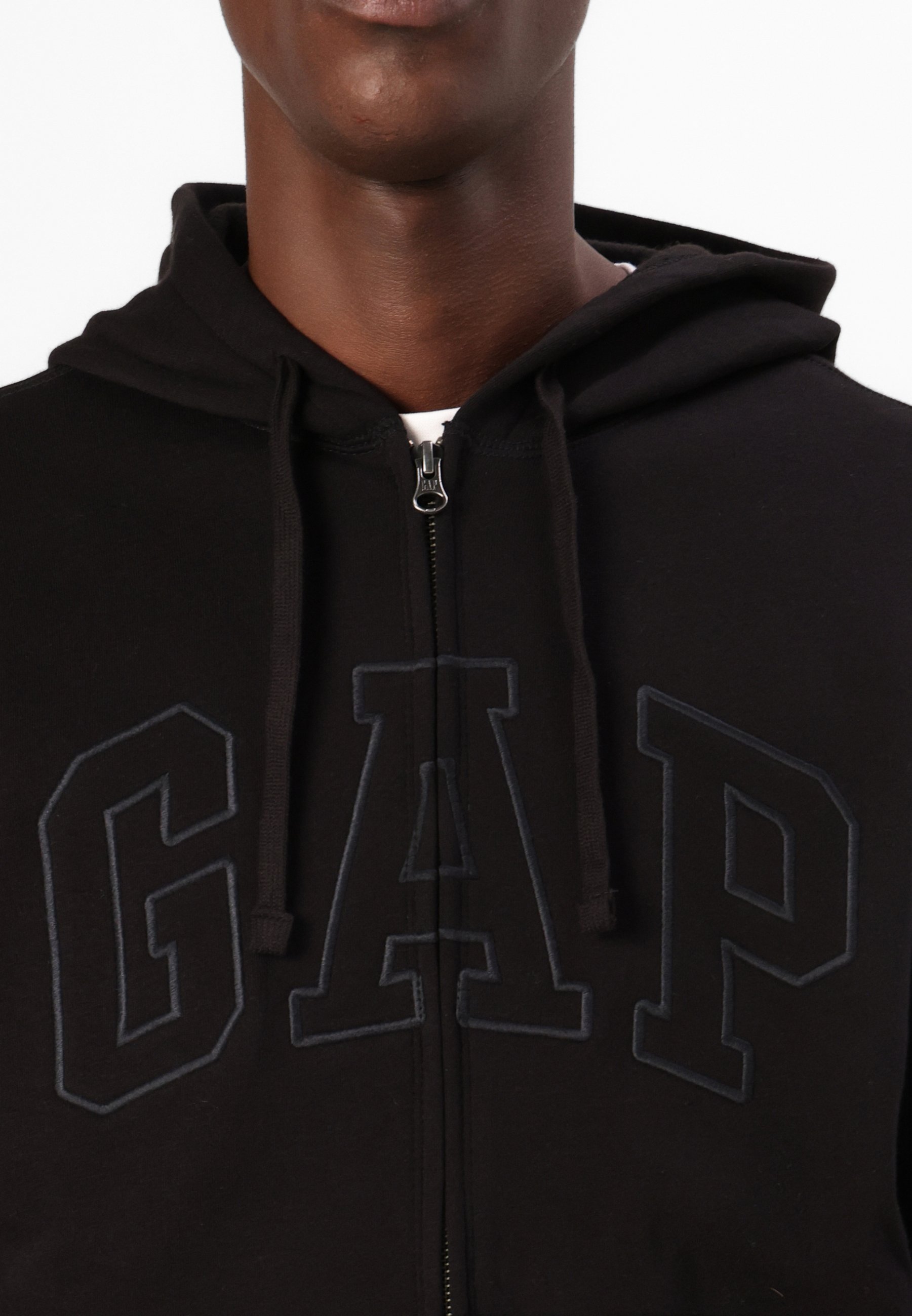 GAP HERITAGE LOGO - Hoodie - diepzwart
