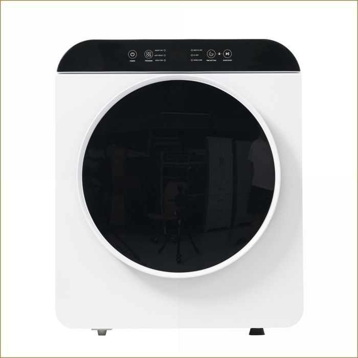 Sèche-linge Compact - 3 kg (4,5 kg Réel) - 830 W - 6 Programmes - UV + Sterilisation HT - Wandmontable