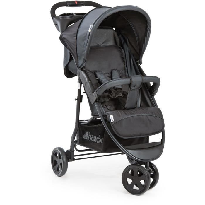 HAUCK - Passeggino compatto - CITI NEO II - 3 ruote - Caviar / Stone