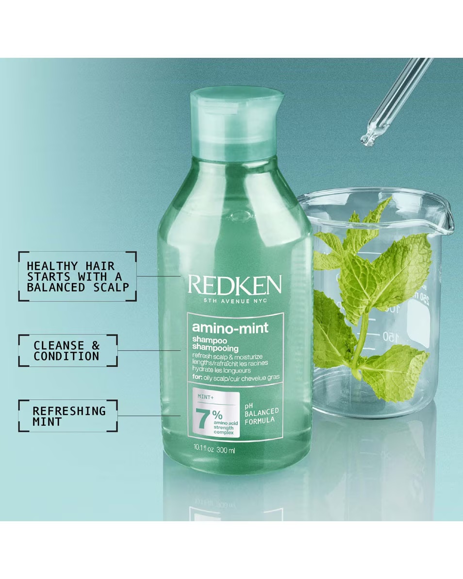 Șampon REDKEN Amino Mint - împrospătează și hidratează