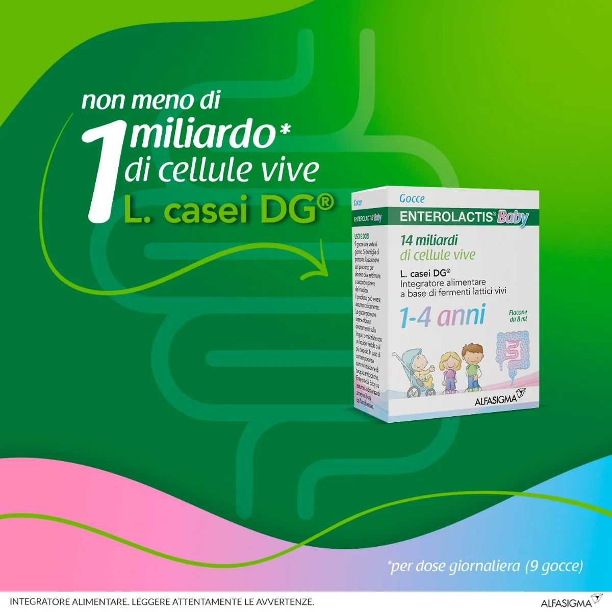 ENTEROLACTIS Enterolactis Babydruppels 8 ml Voedingssupplement met melkzuurfermenten