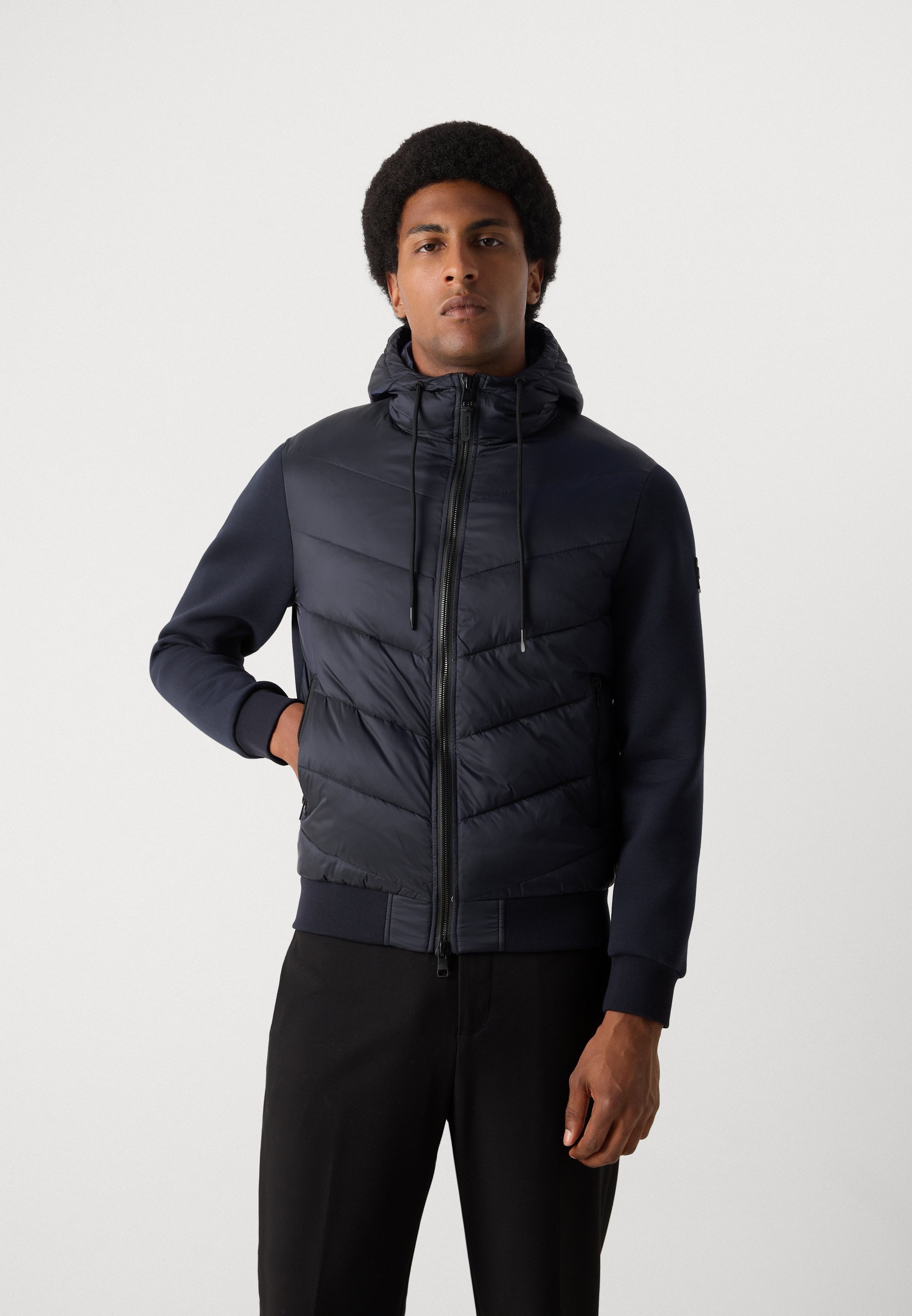 Sweat-shirt zippé Antony Morato SLIM FIT - bleu foncé