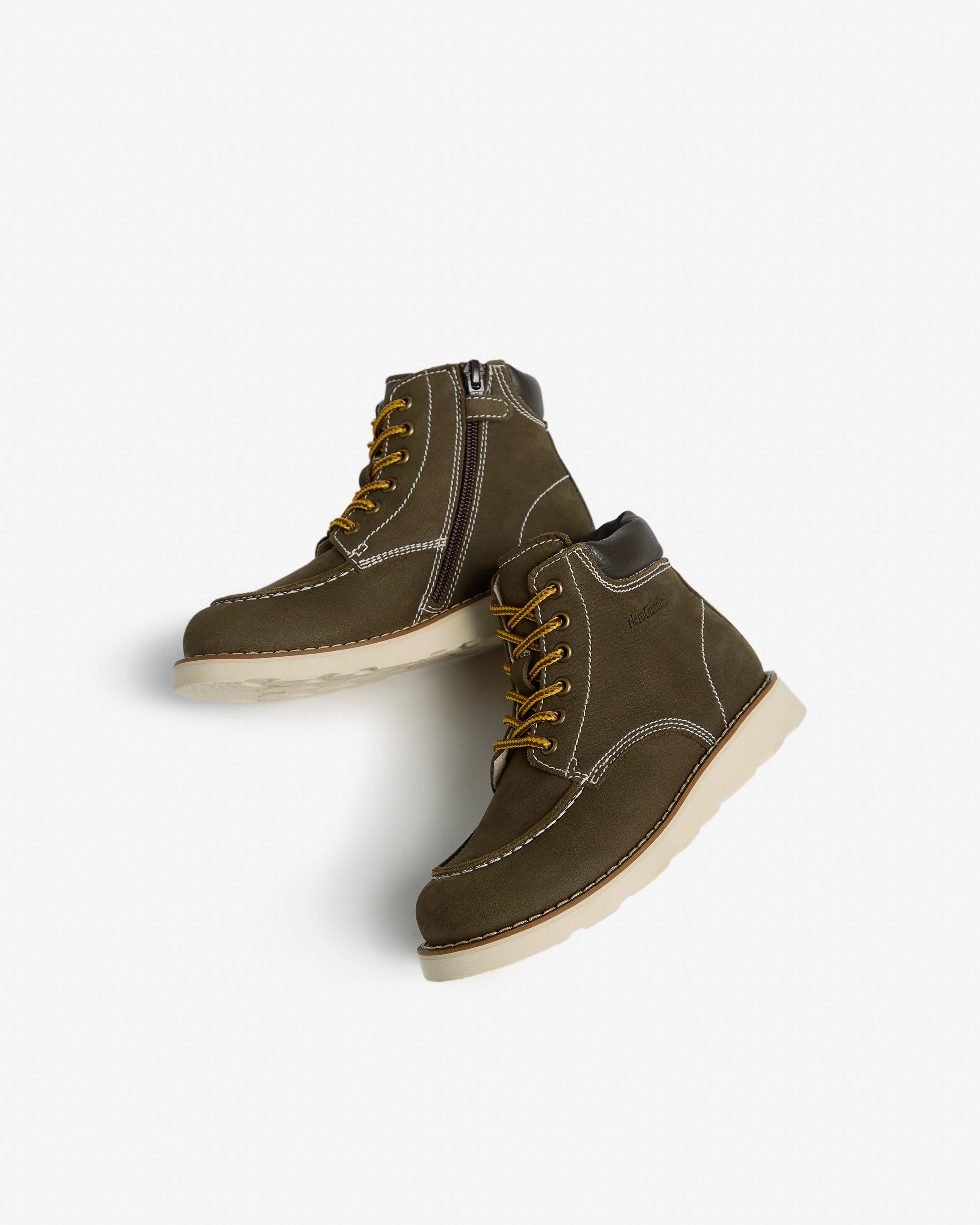  Leder-Ankle-Boots für Jungen