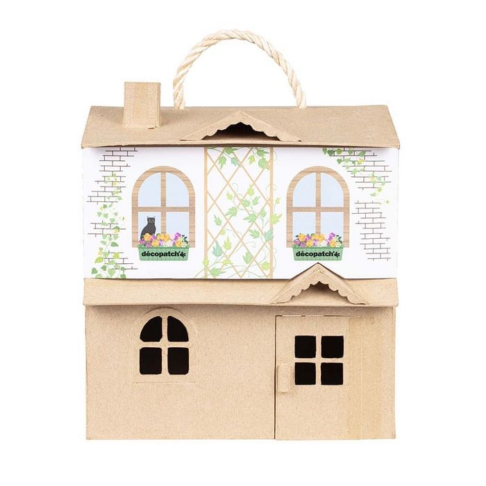 Decopatch Dollhouse – 25 x 24 x 27 cm to Decorate