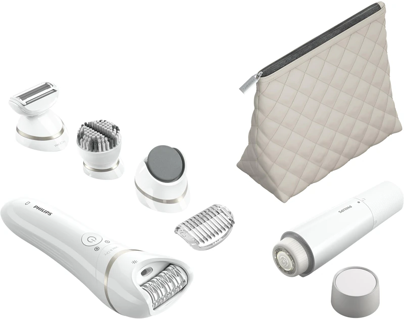 Conjunto de depilação Philips Série 9000 BRE770/92 Beauty Set