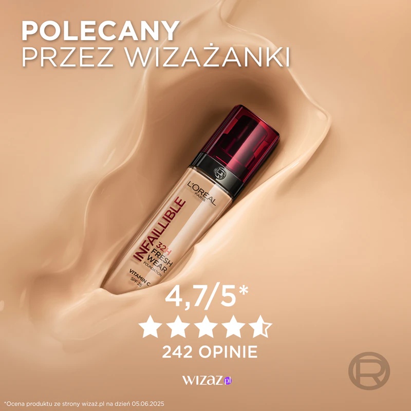 L'Oréal Paris Infaillible 32H Fresh Wear dolgotrajna tekoča podlaga