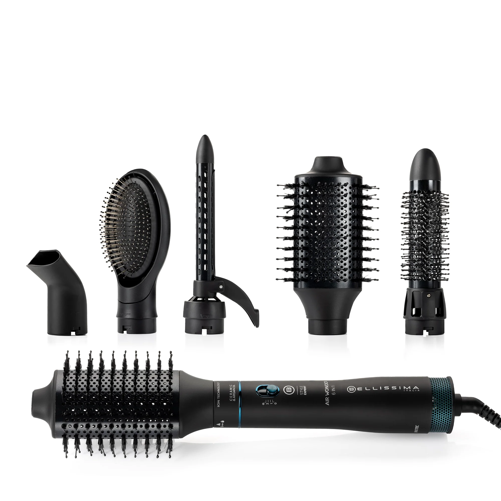 Style Expert Style Expert AIR WONDER 6 in 1 - Spazzola Elettrica Capelli, Piastra Capelli