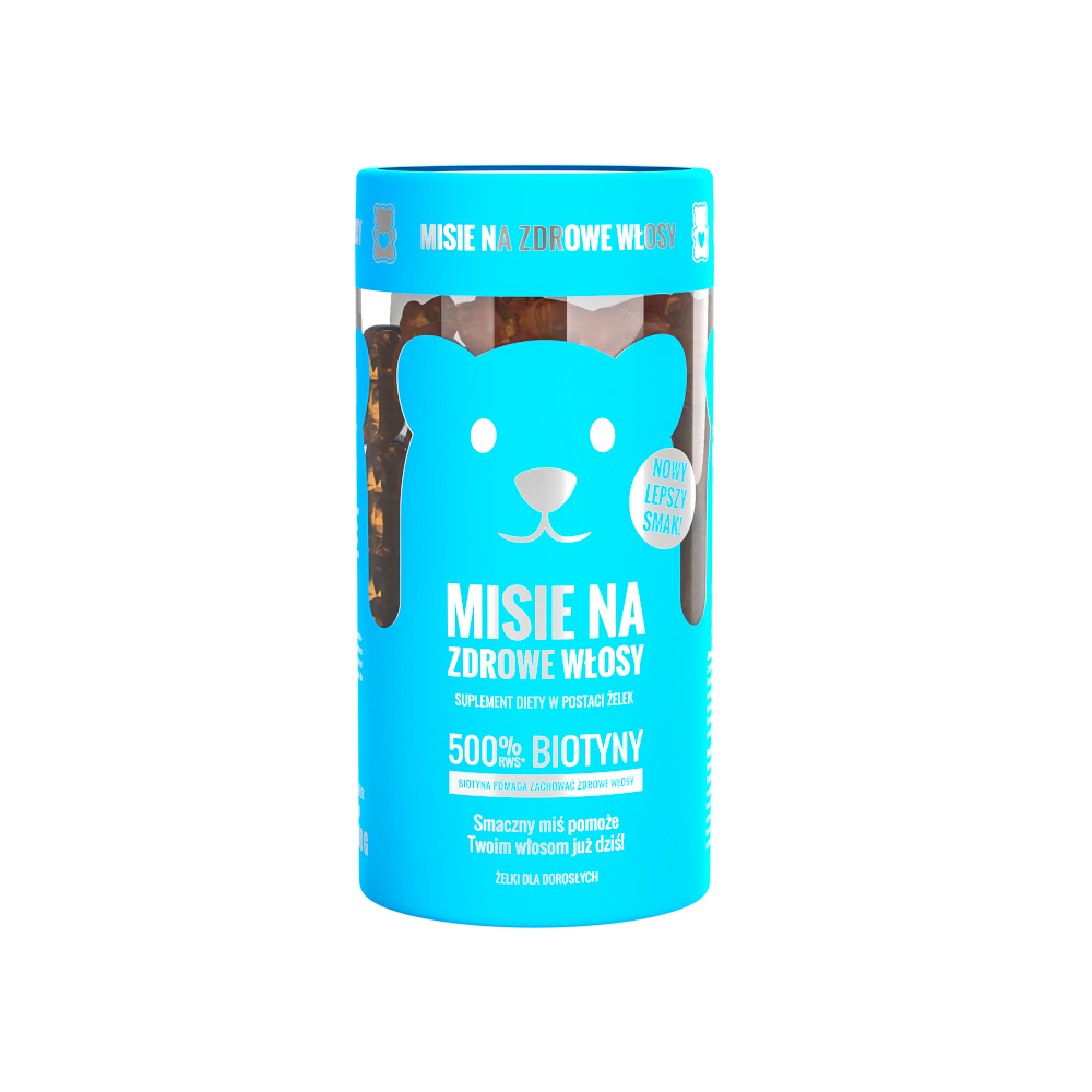 Orsetto di peluche Noble Health per capelli sani
