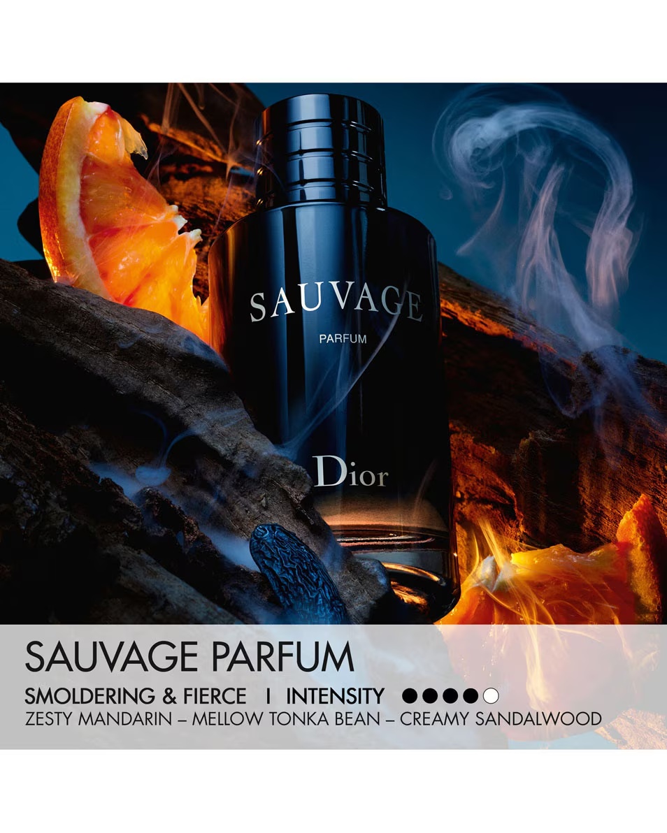 DIOR Sauvage Parfum - Ediție Limitată Parfum bărbătesc reîncărcabil ediție limitată - Note hesperidice și lemnoase