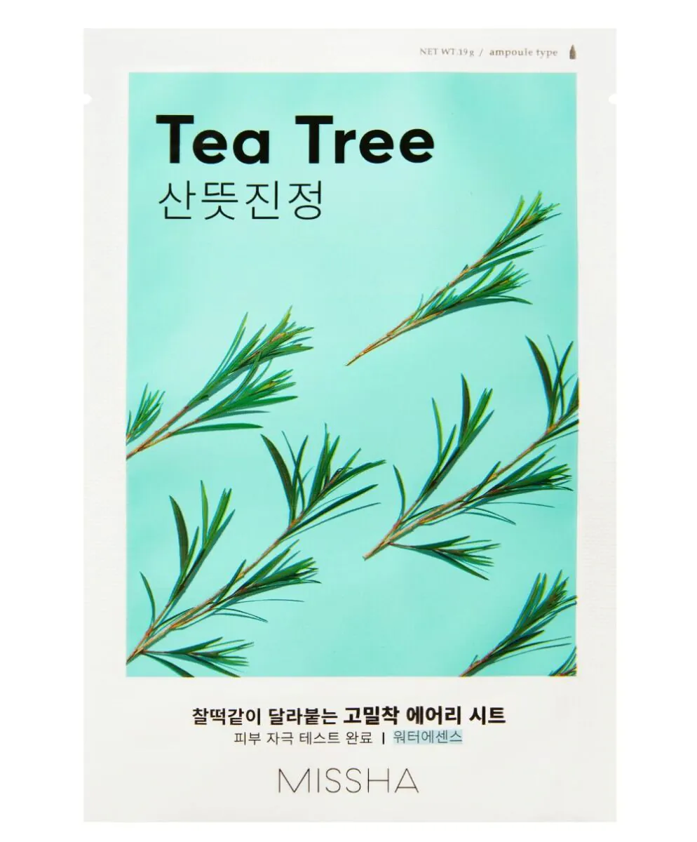 Missha Airy Fit Maska w płachcie, Tea Tree