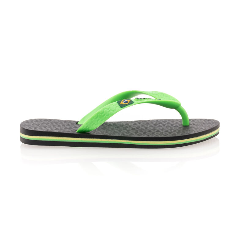 Svarte gutteflip-flops / Thong-sandaler