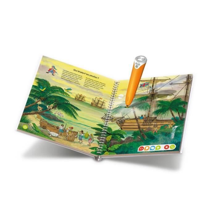 tiptoi®, Libro interactivo, Descubro a los piratas, Para mayores de 4 años, 13099004, Ravensburger