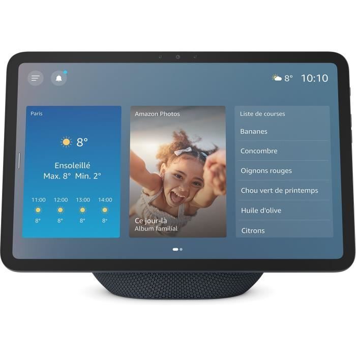 Slim display - AMAZON - Echo Show 11 - 11,95 inch Full HD touchscreen - 13-megapixel camera - Wi-Fi - Grafiet