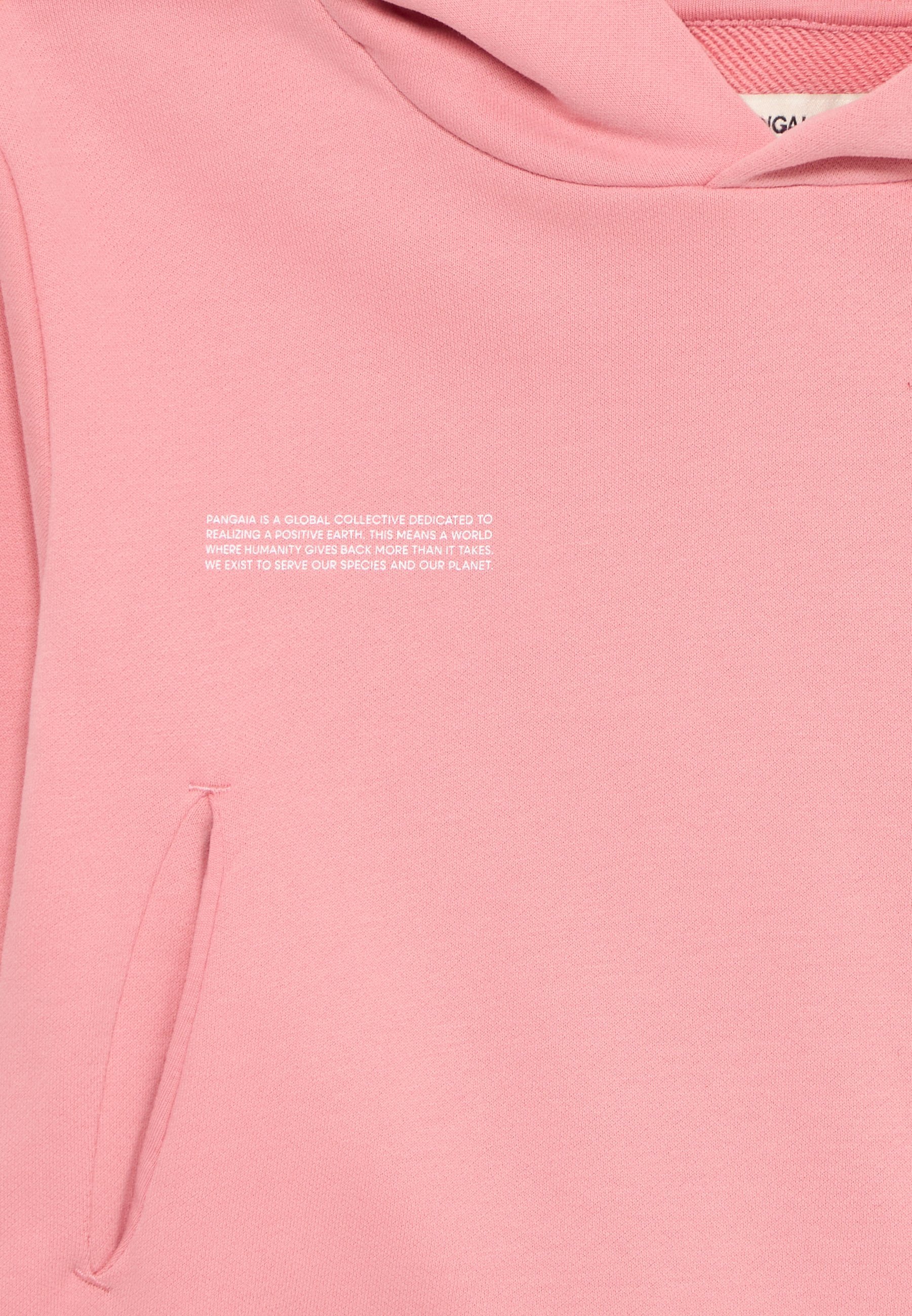 Sweat à capuche unisexe PANGAIA KIDS MIDWEIGHT - Rose rosé