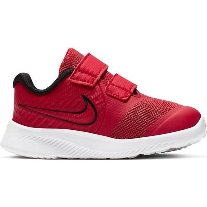 Zapatillas infantiles - NIKE - Nike Star Runner 2 (Tdv) - Rojo - Niñas - Velcro - Planas - Sintéticas