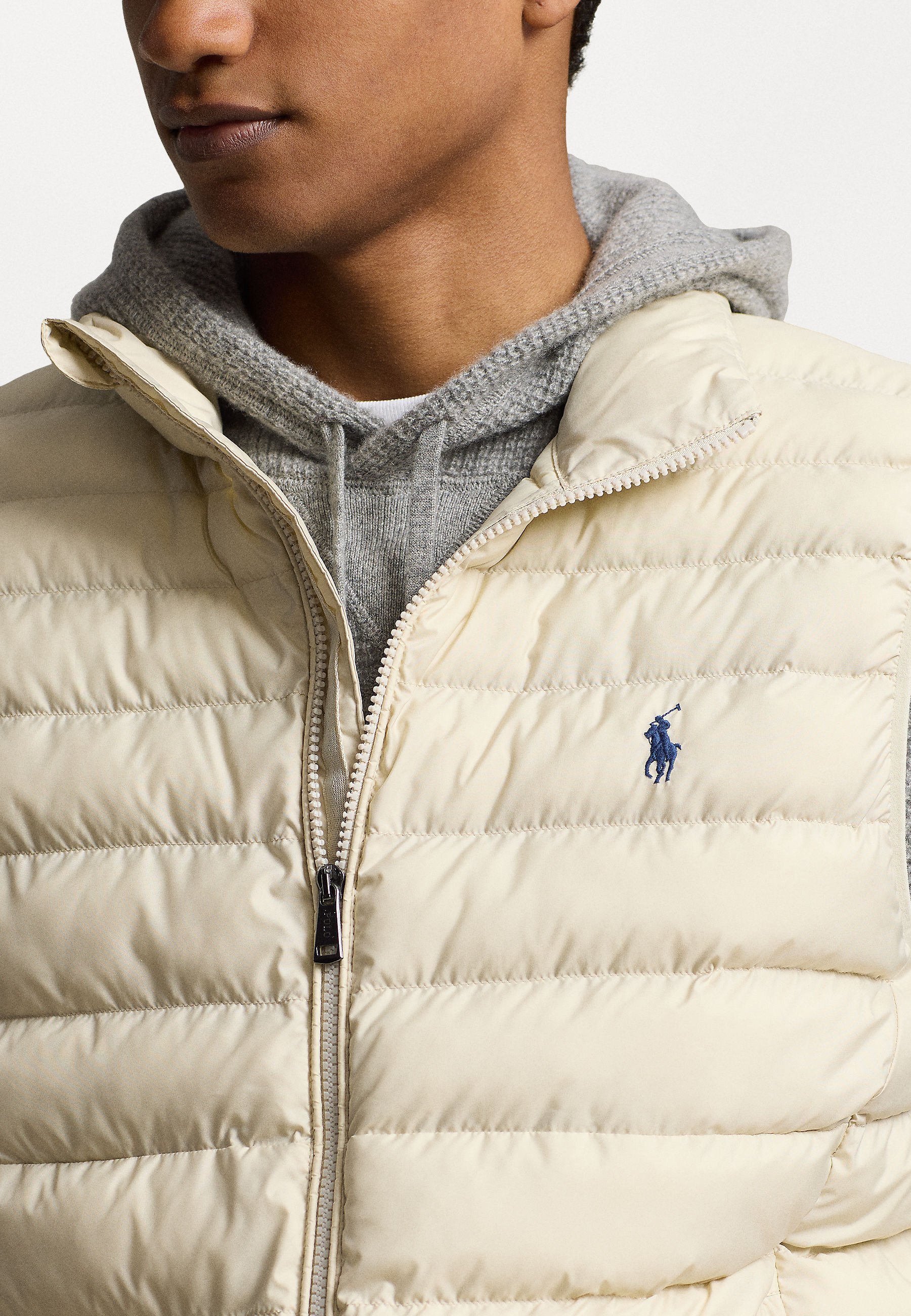 THE COLDEN PACKABLE VEST - Vesta - basic sand