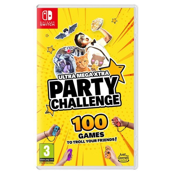 „Nintendo Switch Ultra Mega Xtra“ vakarėlio iššūkis<br>