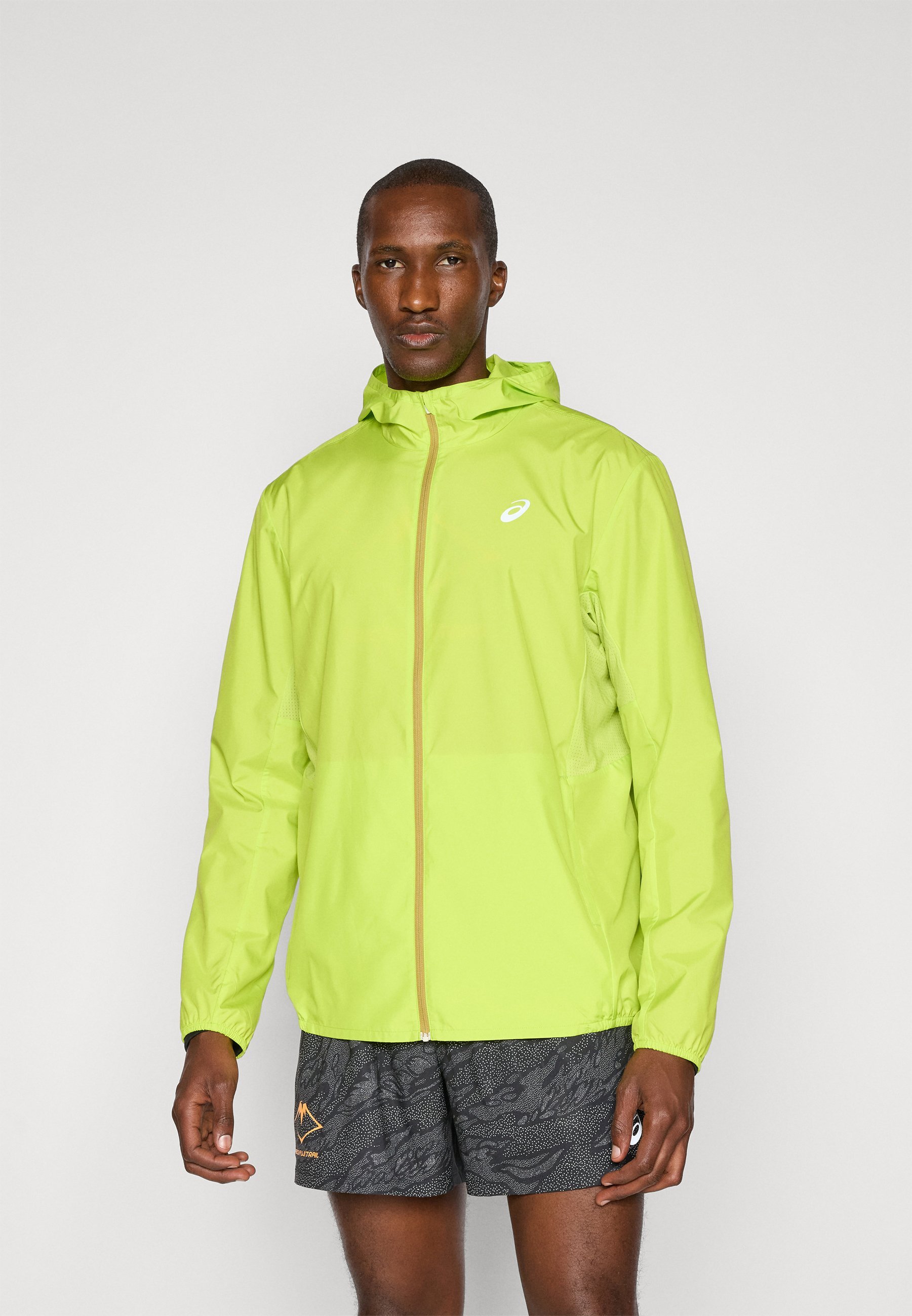 ASICS CORE JACKET - Giacca a vento - verde lime neon