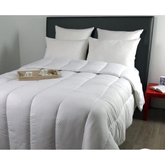 Pack DODO COUNTRY 240x260cm - 1 edredón cálido de 240x260cm y 2 almohadas blancas de 60x60cm