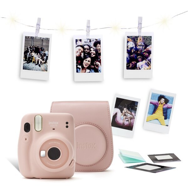 Fujifilm Instax Mini 11 Blush Pink komplekts<br>