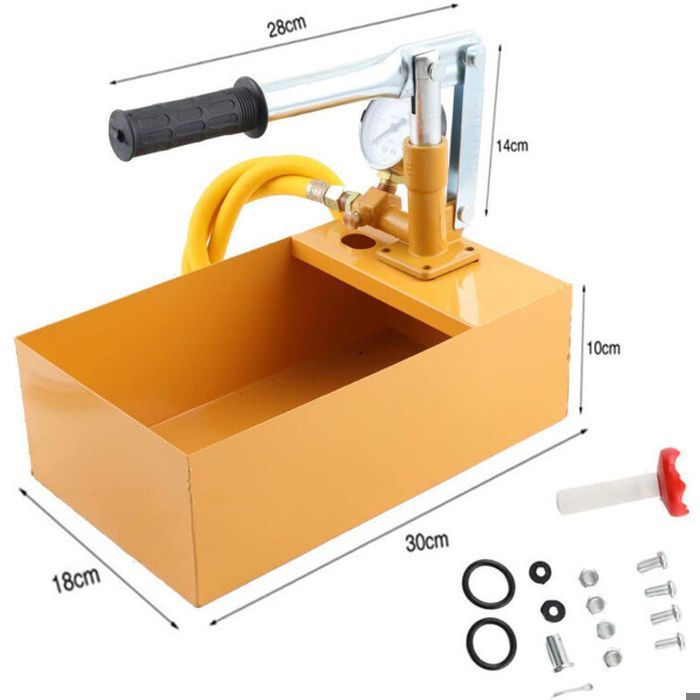 Pompe de remplissage pour installation sanitaire - SHI - Pression d’épreuve 25 bars - Réservoir d'eau intégré