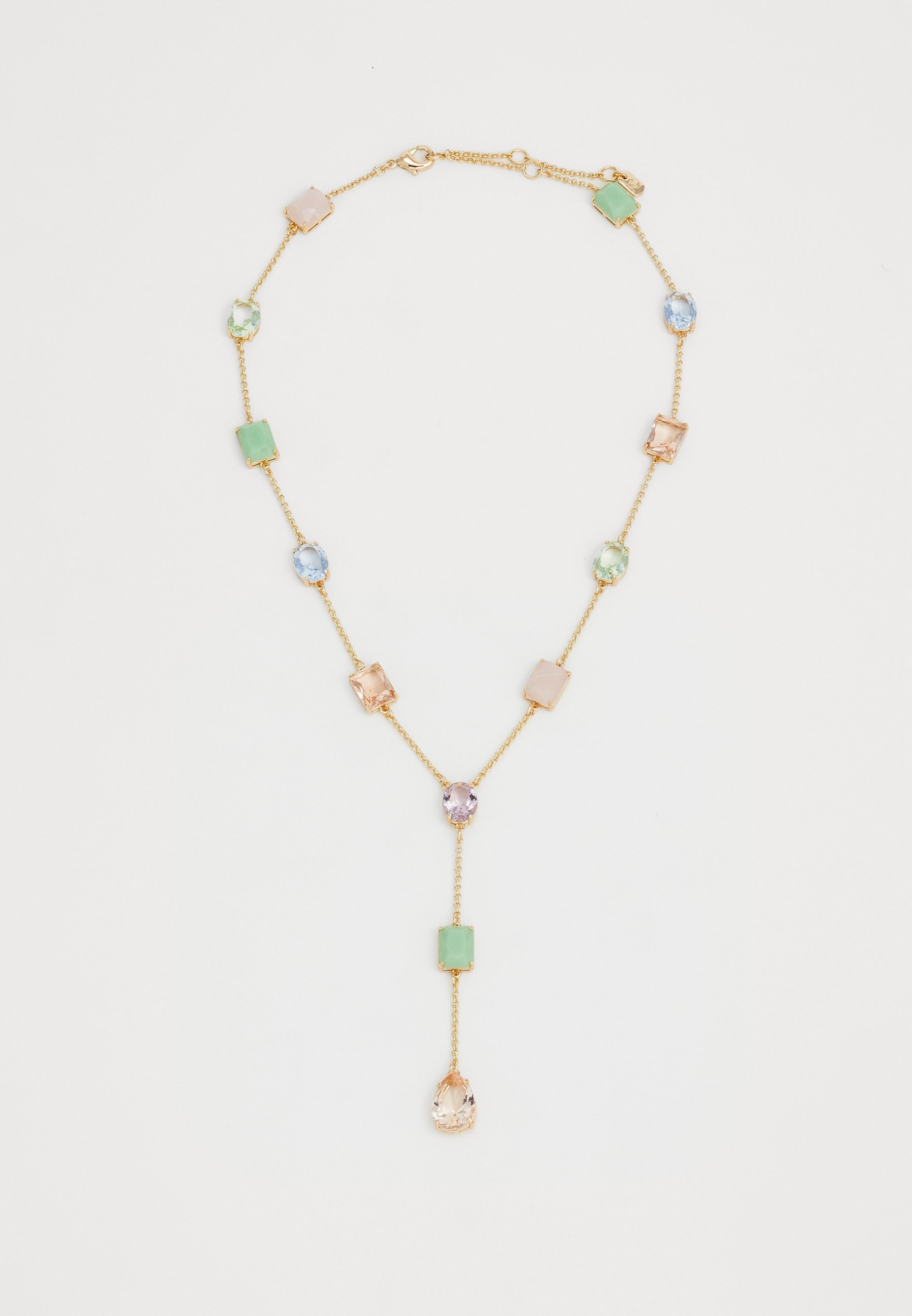 Lauren Ralph Lauren MULTI STONE Y-NECK - Ogrlica - zlatna/višebojna