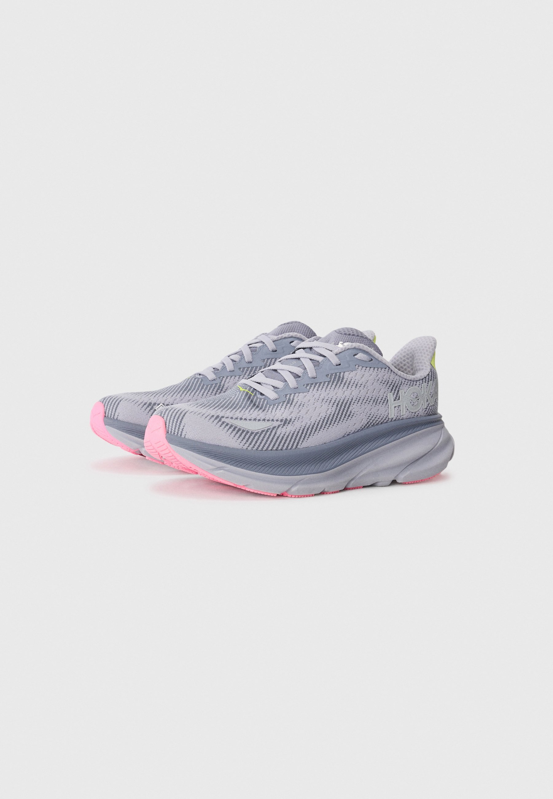 HOKA CLIFTON 9 GTX - Běžecké boty na silnici - black/grey