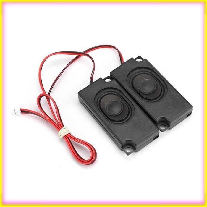 keenso double haut-parleur Haut-parleur Magnétique Portatif de cavité de Basse de 8Ω 3W pour l'usage à la son videoprojecteur