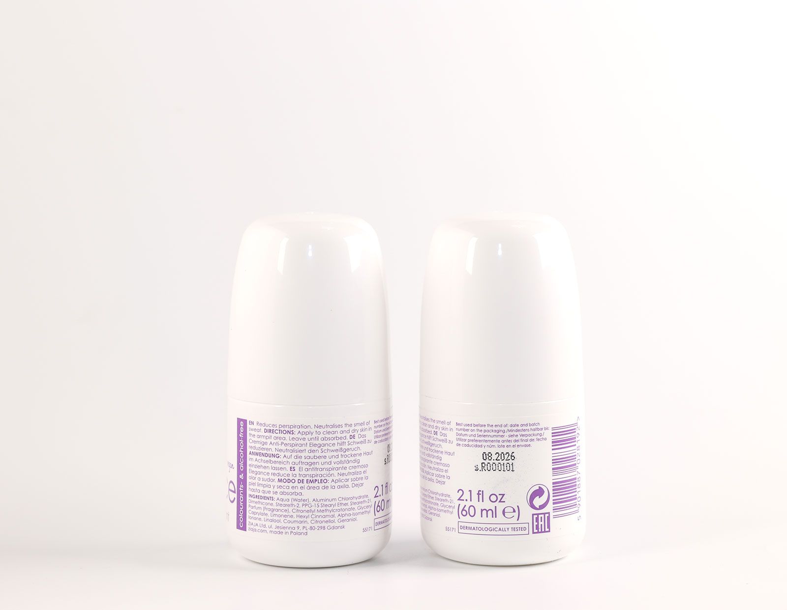 „Elegance“ antiperspirantas-dezodorantas Rutuliniai dezodorantai