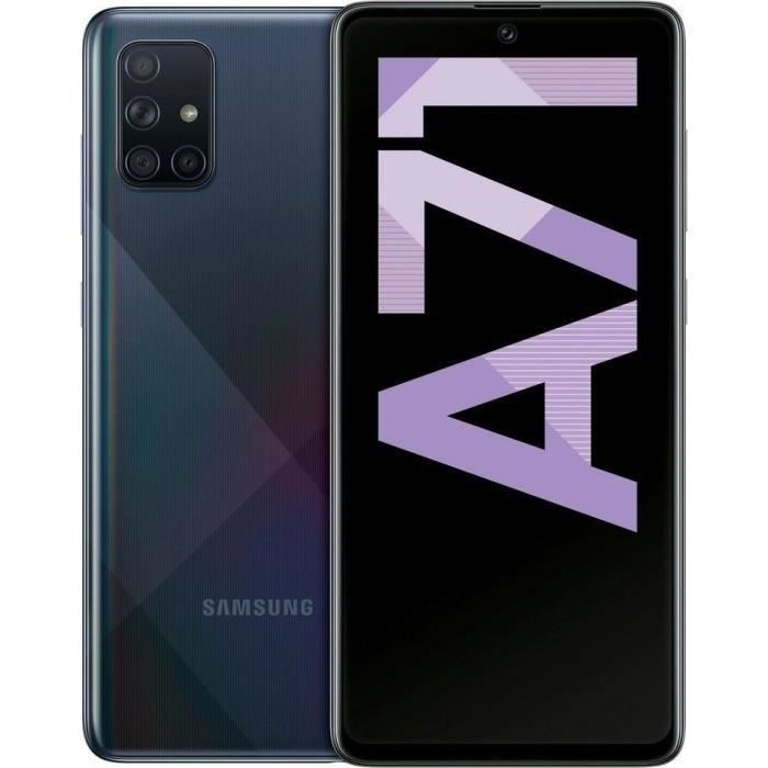 SAMSUNG Galaxy A71 Negro - Reacondicionado - Buen estado