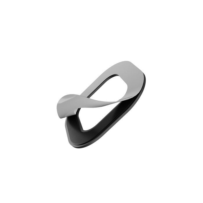 Lot de 2 supports adhésifs - TOMTOM - Fixer au tableau de bord - Compatible avec Tom by TomTom - Noir