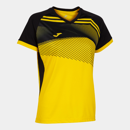  T-shirt à manches courtes Joma Supernova II jaune et noir