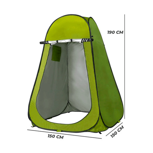 Kol Outdoor Strand- und Camping-Dusch- und Umkleidezelt 150x150cm