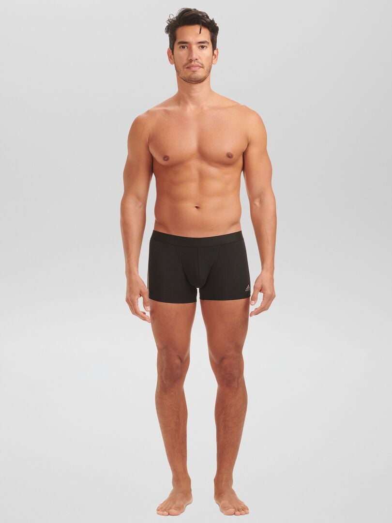 Zestaw 3 bokserek adidas - CZARNE