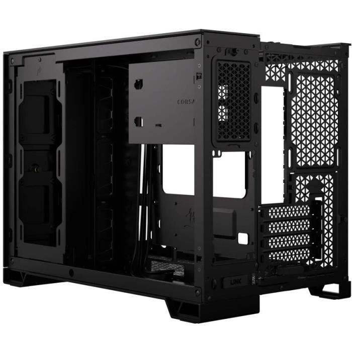 Tietokoneen kotelo - CORSAIR - CC-9011263-WW - 2500D AIRFLOW - Micro ATX - Kaksikammioinen
