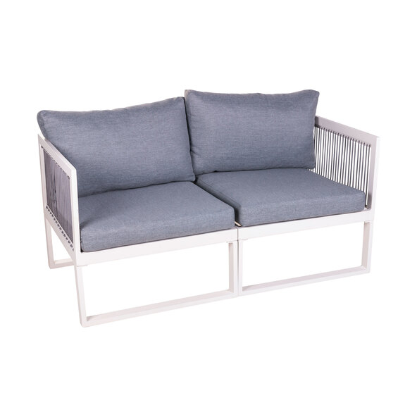 Modulært bistrosett laget av aluminium, 5 deler.