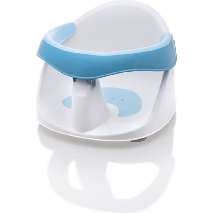 BEBE ANGEL Ultra Comfort Bath Ring - White and Blue
