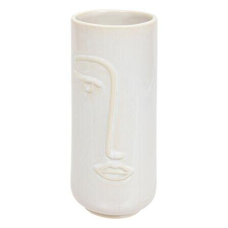 WAZON CERAMICZNY Soleya 25 cm biały nowoczesny design
