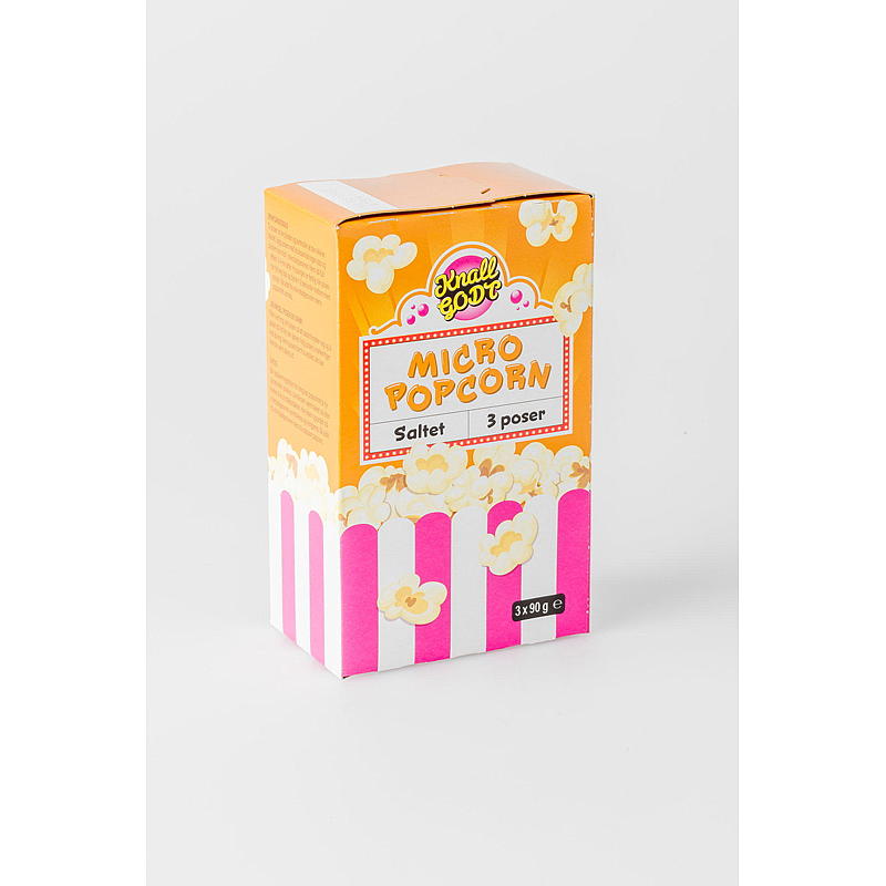 KnallGodt Micropopcorn 3-pak KnallGodt