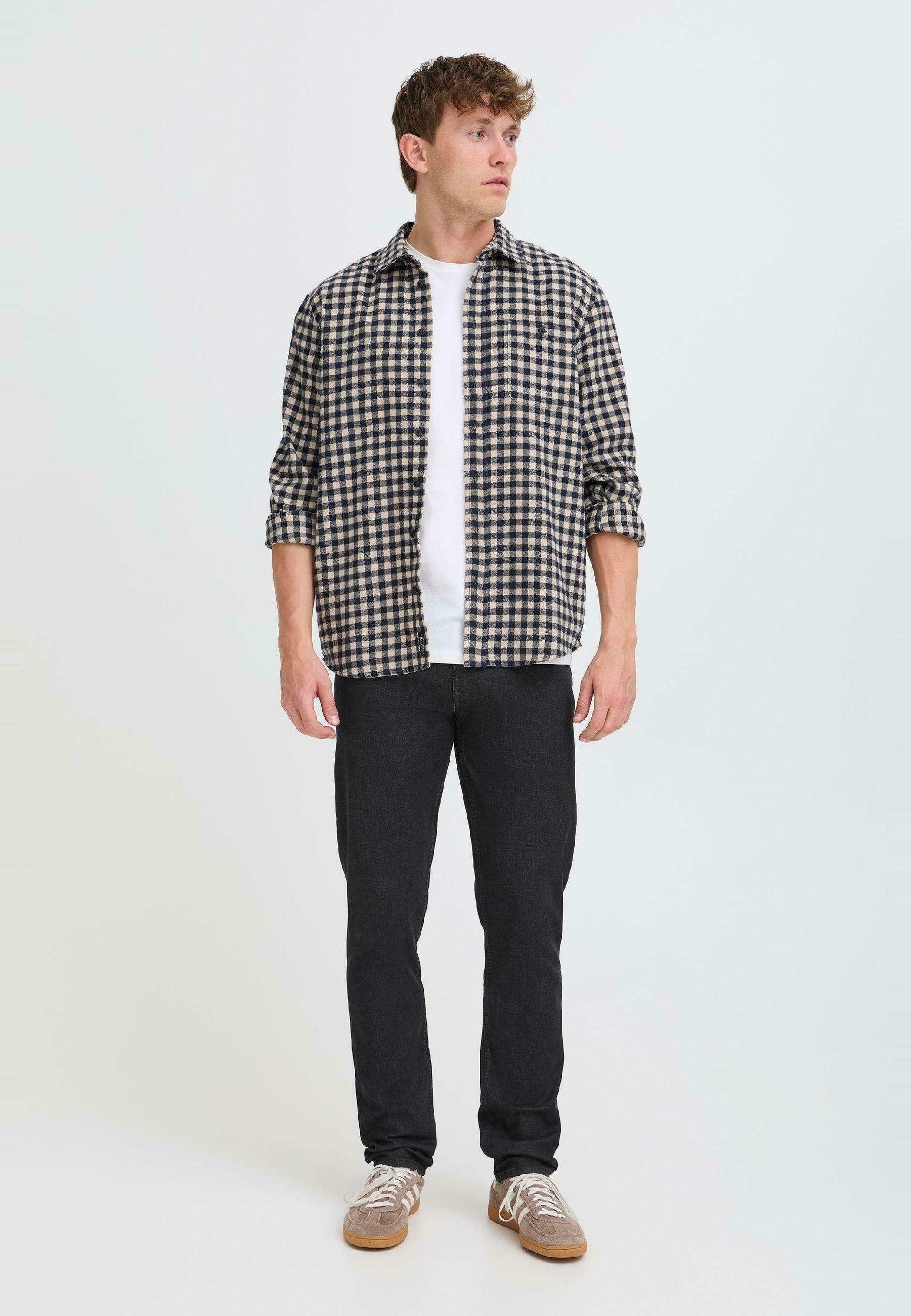 Jean slim BHZILON SLIM FIT - Denim noir