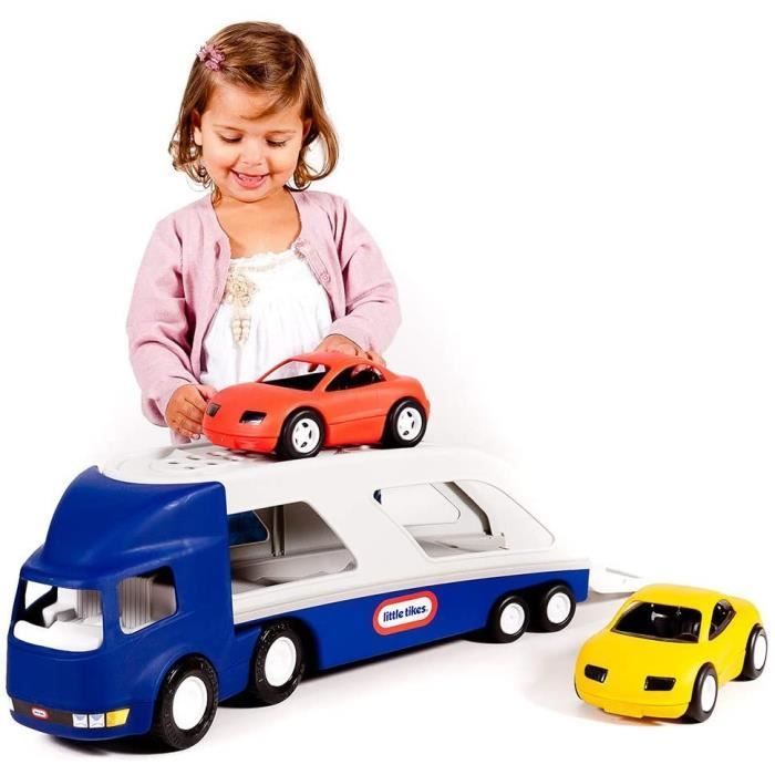 Little Tikes - Large Car Carrier with 2 Sports Cars - Ages 3+