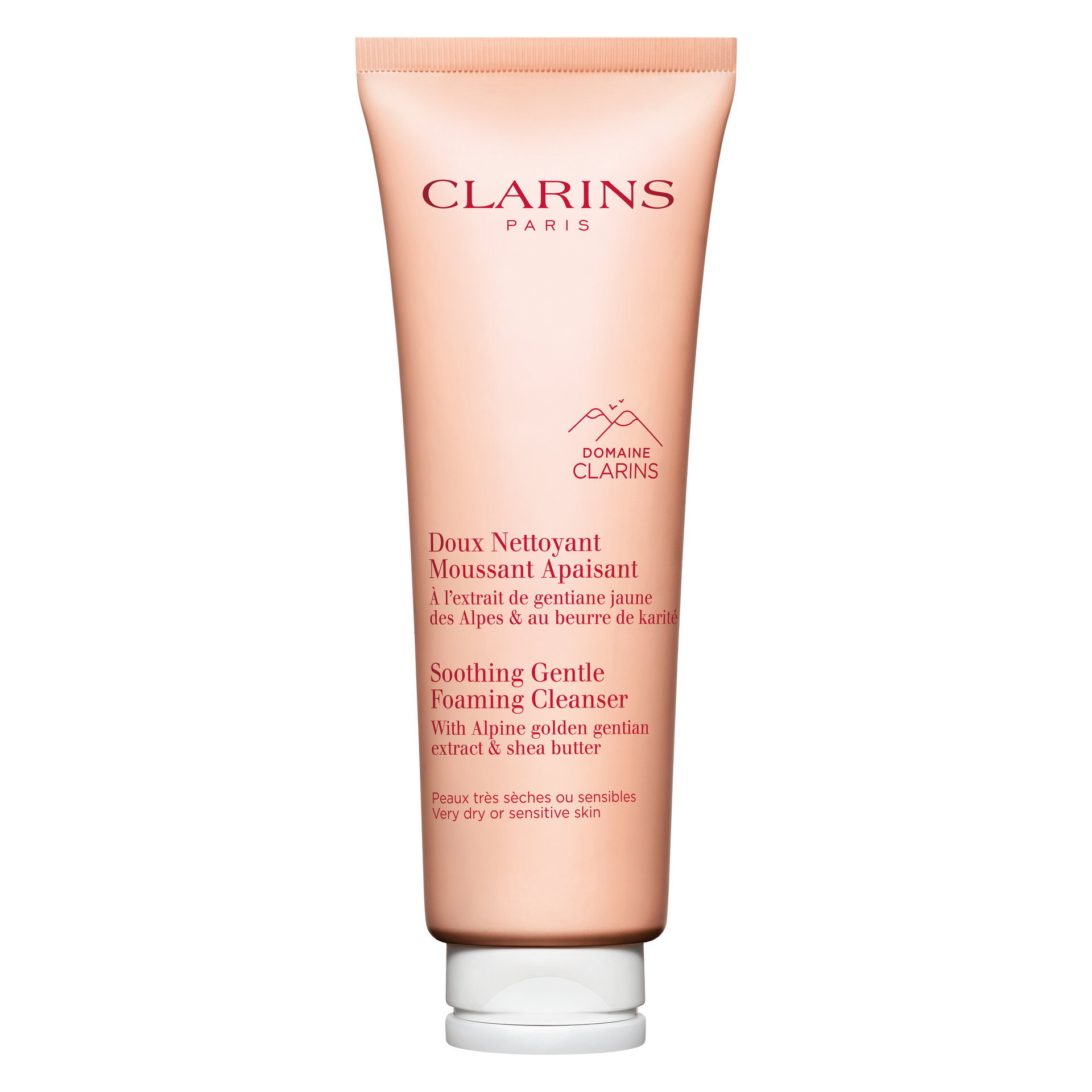 Nyugtató, gyengéd habzó arctisztító 125 ml - Clarins